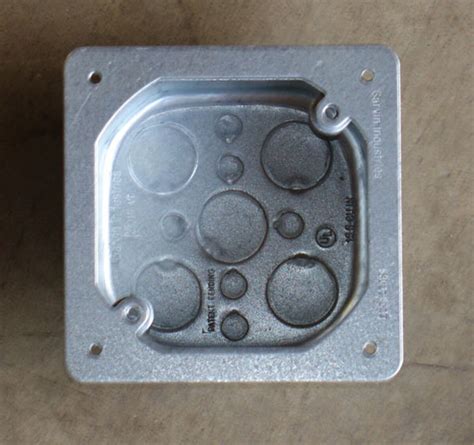 electrical box octagon to square adaptor|4 octagon square adapter plate.